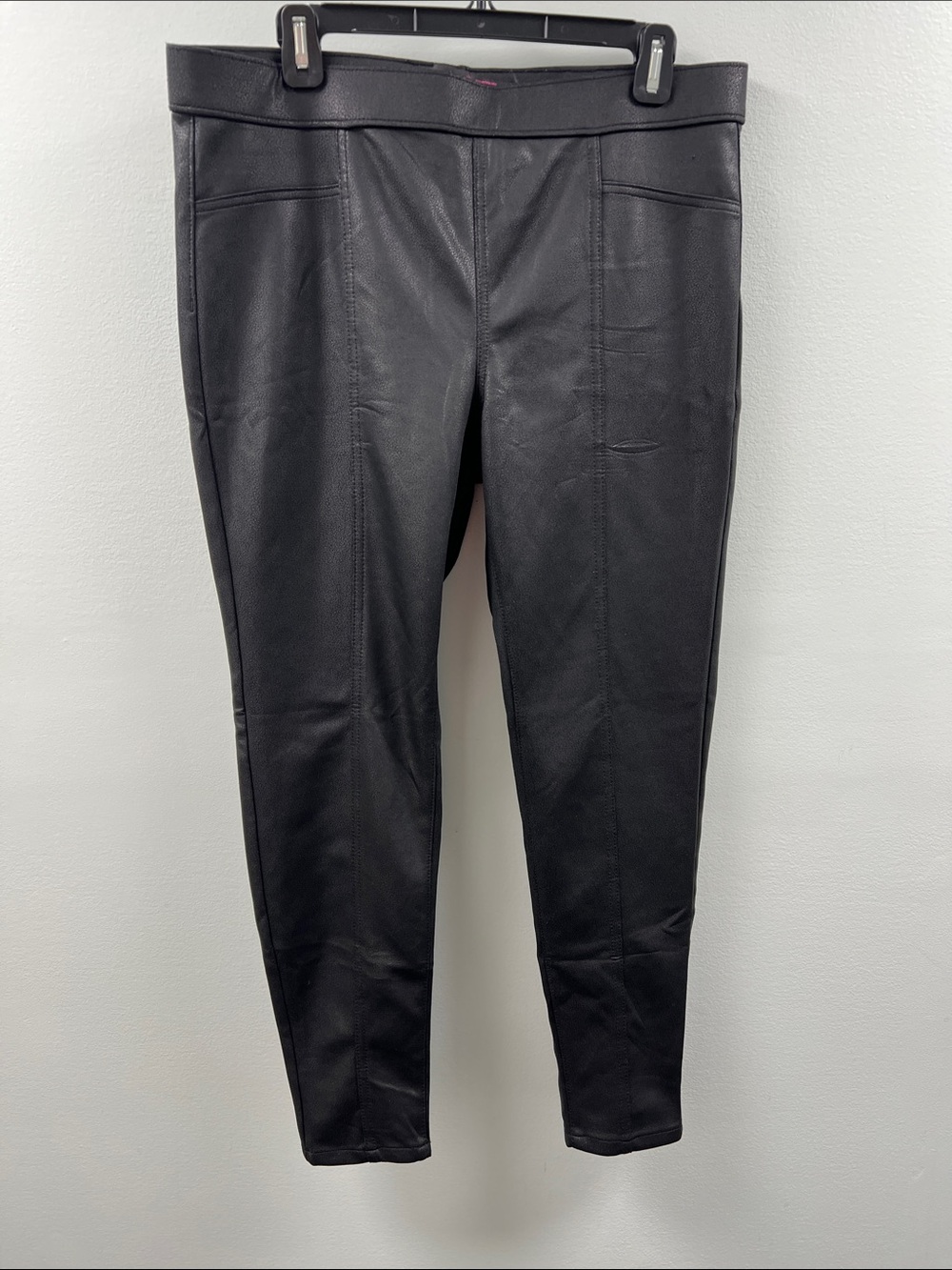 No Boundaries Black Faux Leather leggings